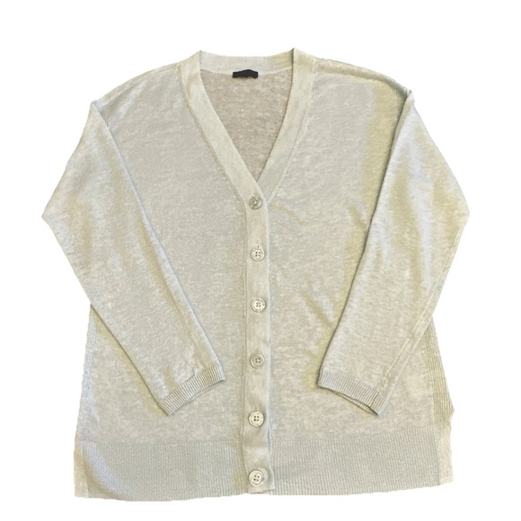 Women's Cardigan Sweater Talbots  Petite Small Light Blue - Picture 1 of 15
